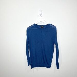 Ceny Blue Long Sleeve Women's Top